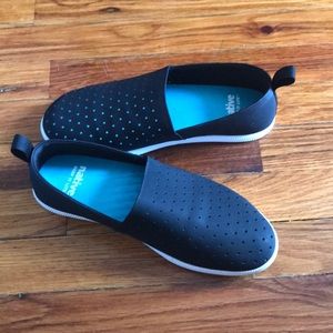 Native Black Slip On Shoes